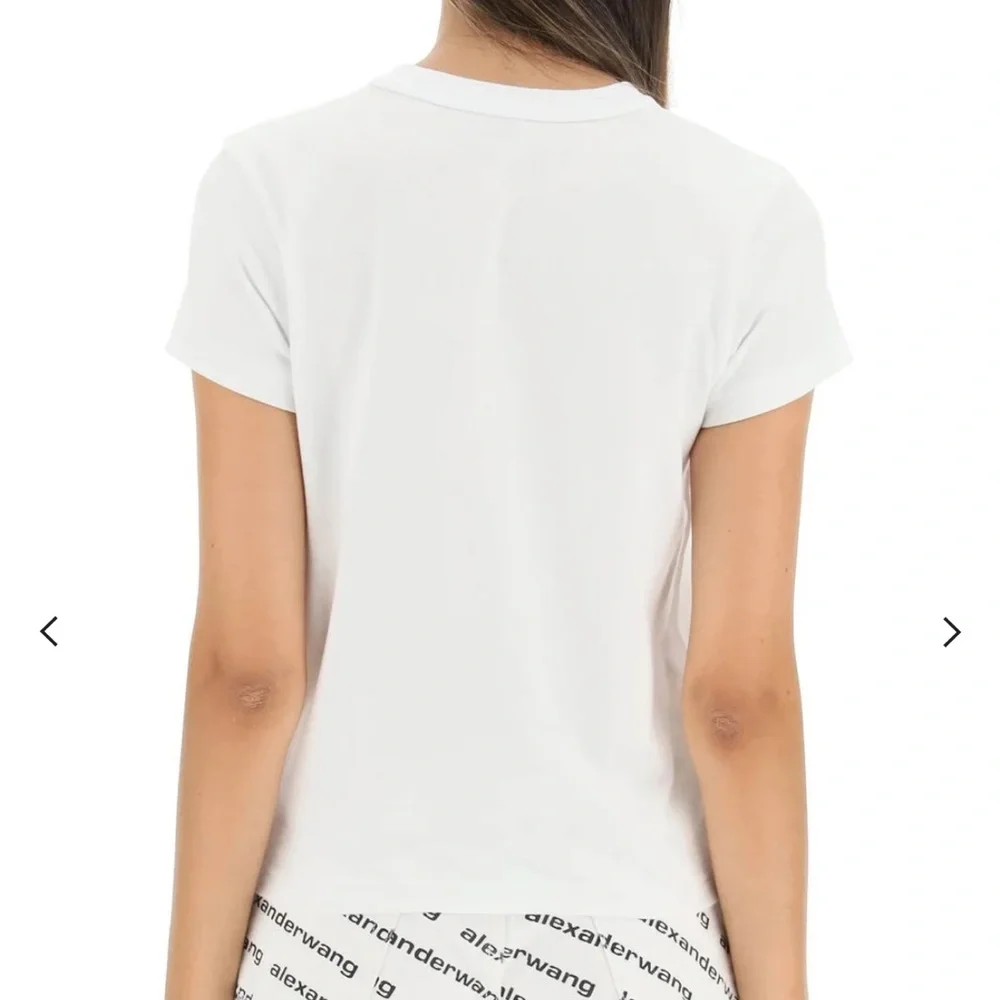 Alexander Wang Logo Tee Size M - Picture 4 of 8